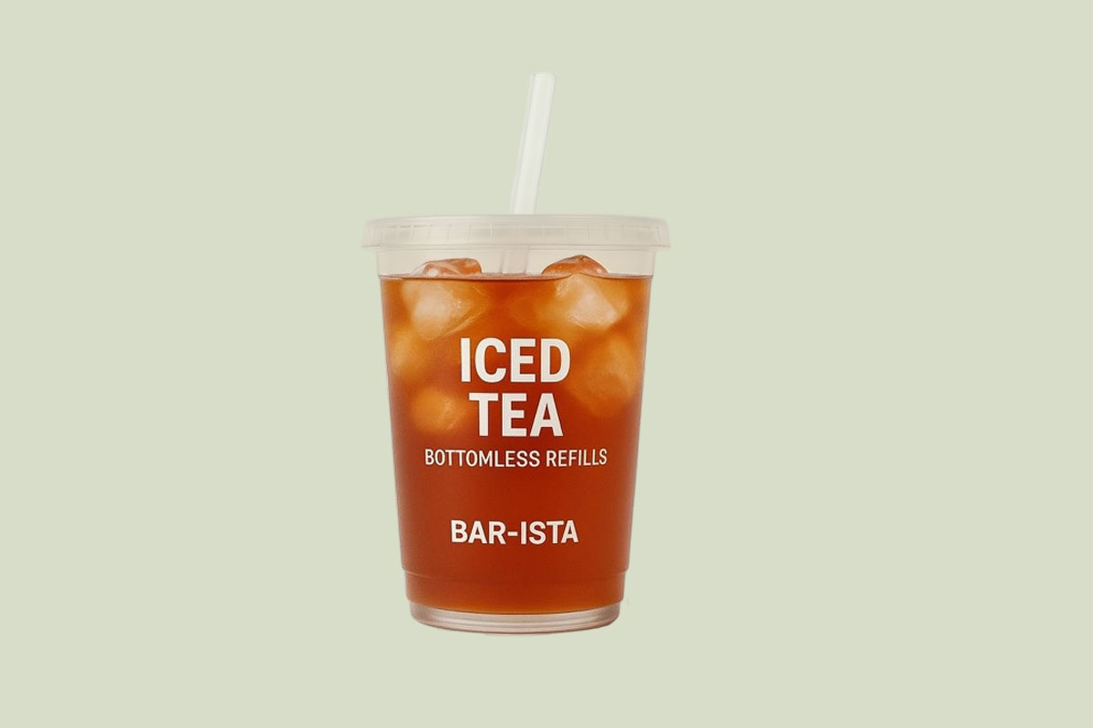 Iced Tea 350ml – (Bottomless)